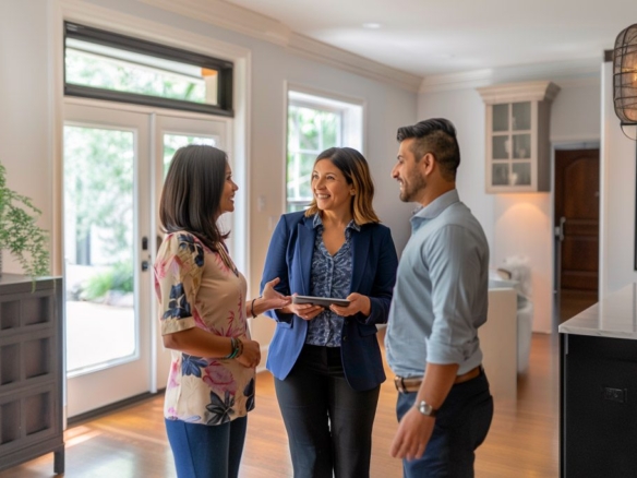 agent immobilier qui réalise une estimation immobilière - guide du vendeur RESIDE Immobilier