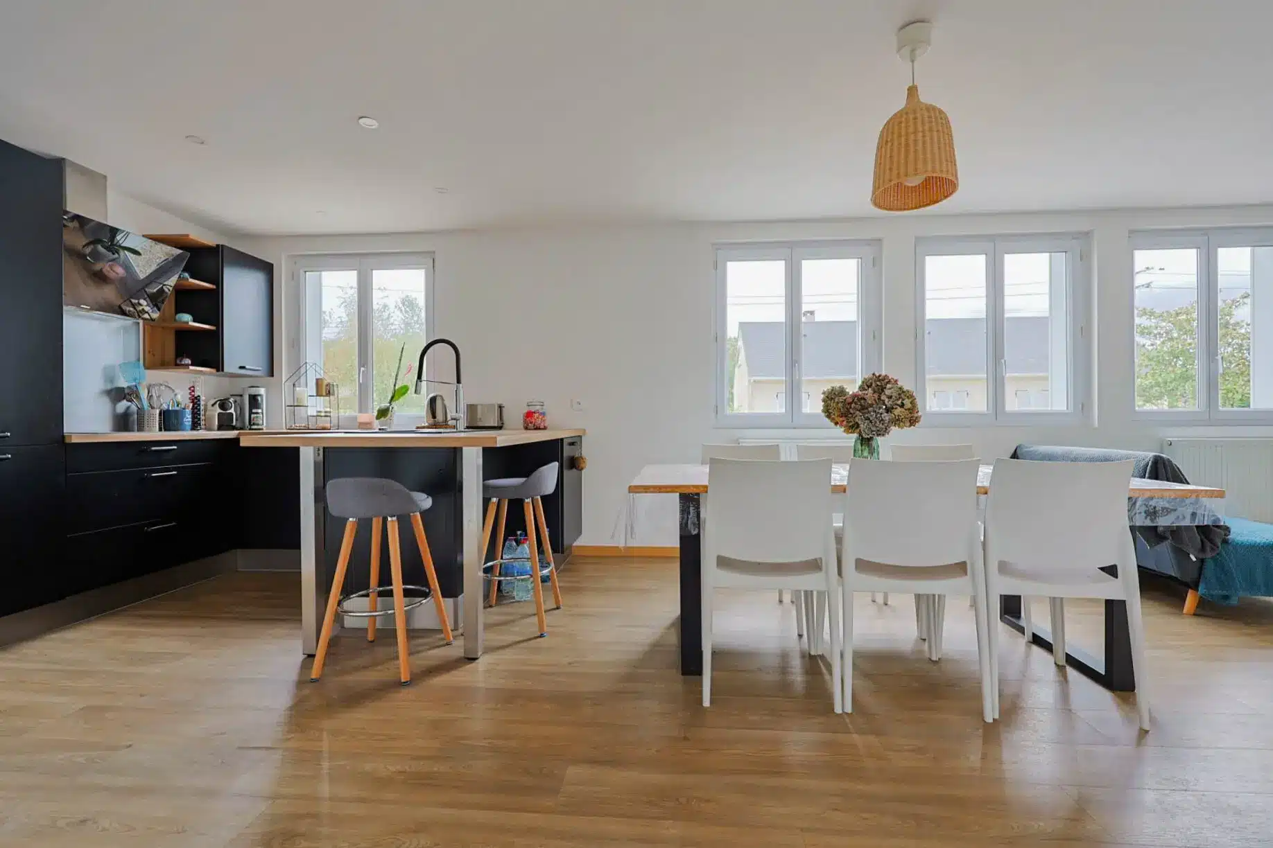 6 2 chambres – sous-sol total – Amilly St Firmin