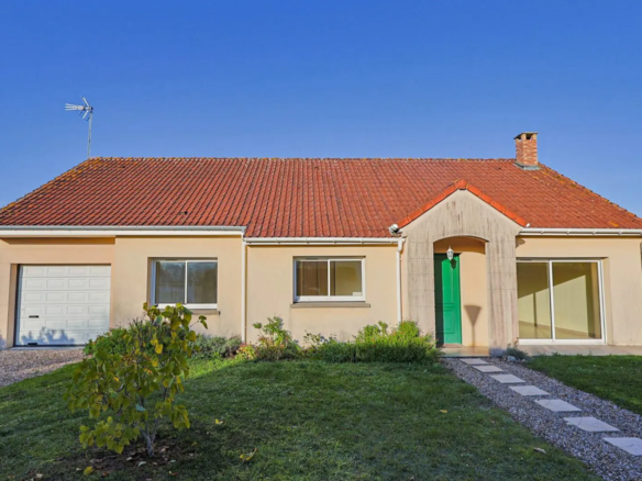 Maison de plain-pied – 3 chambres – Villemandeur