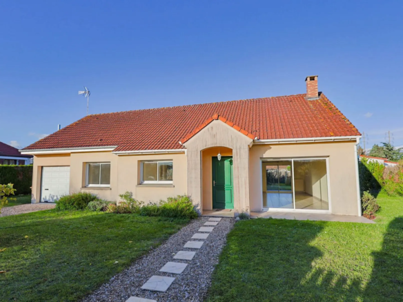 Maison de plain-pied – 3 chambres – Villemandeur